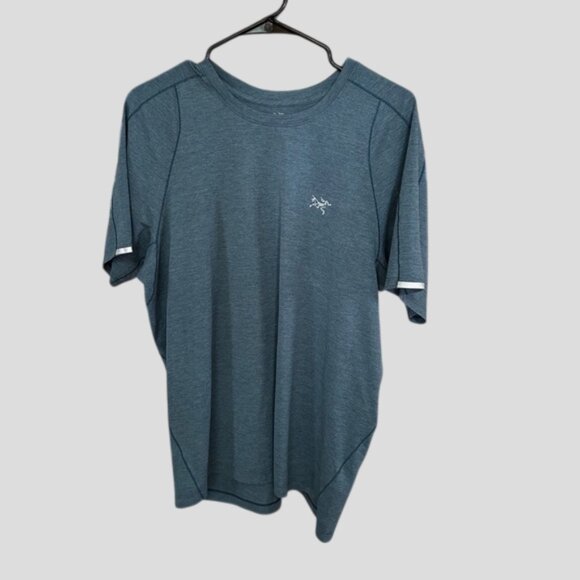 Arc’teryx Men's Blue Cormac Crew T-Shirt Size Medium - Picture 2 of 8